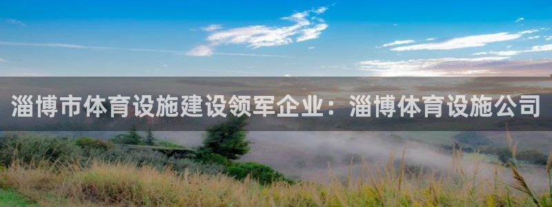 意昂体育4注册：淄博市体育设施建设领军企业：淄博体育