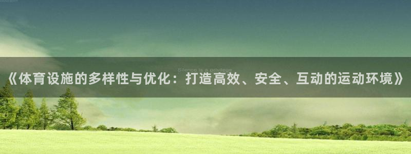 意昂体育4平台注册要钱吗安全吗：《体育设施的多样性与优化：打