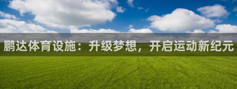 意昂体育4软件：鹏达体育设施：升级梦想，开启运动新纪元
