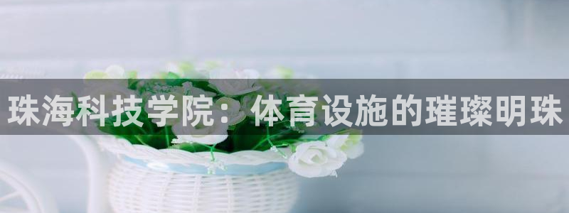意昂4神州：珠海科技学院：体育设施的璀璨明珠