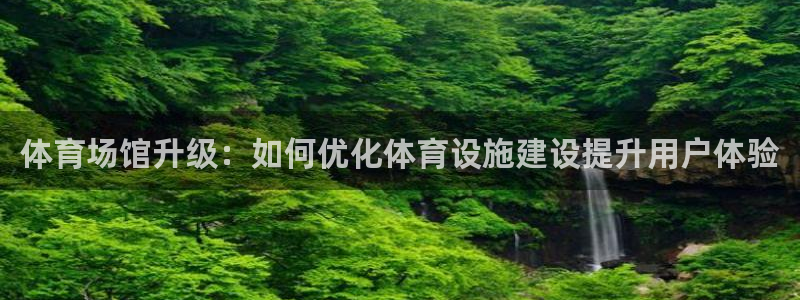 意昂体育4平台注册流程视频：体育场馆升级：如何优化体