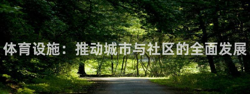 意昂4娱乐40996：体育设施：推动城市与社区的全面